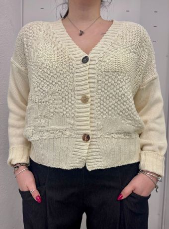 cardigan lavorato