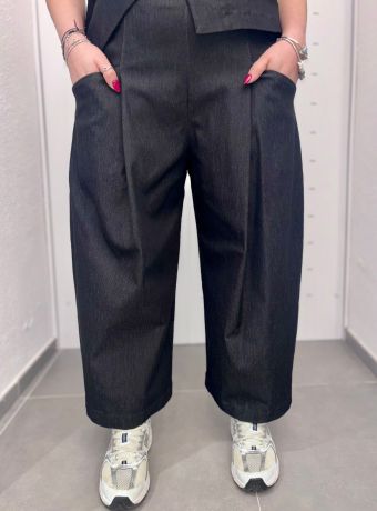 pantalone over cropped