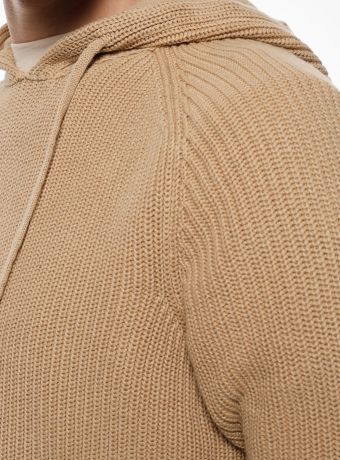 Maglione con cappuccio a maniche lunghe